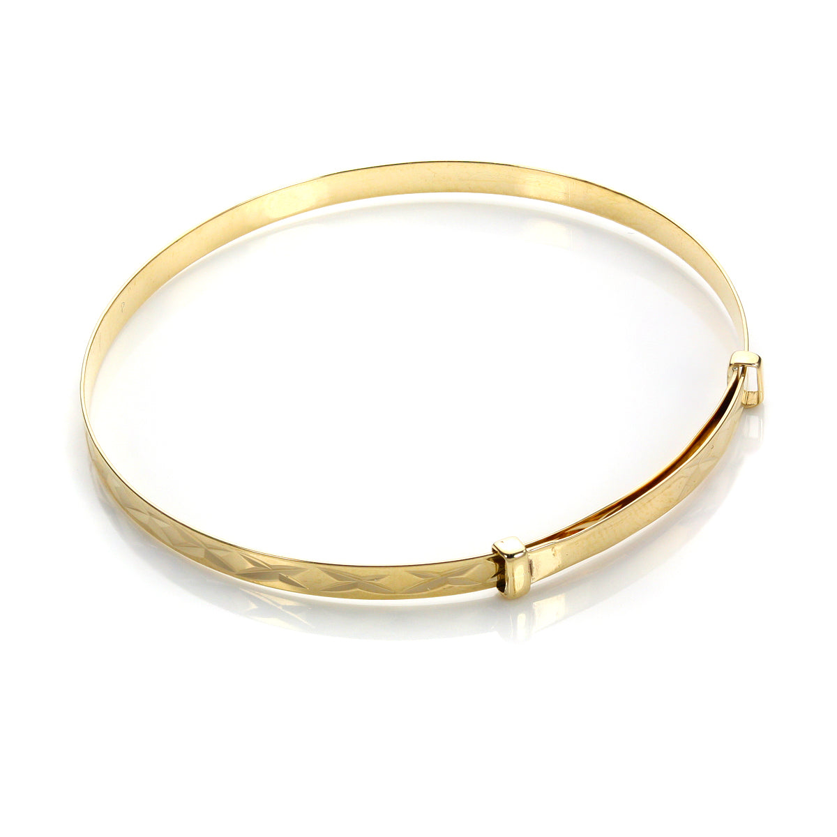 9ct Yellow Gold Baby Bangle