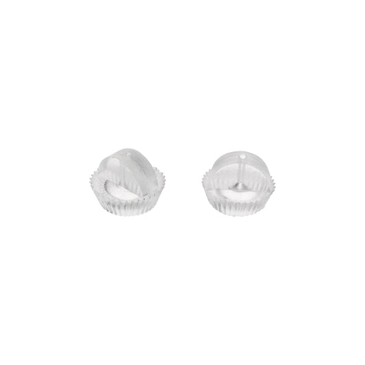 Silicone Stud Earring Backs Pair - 3 Pack