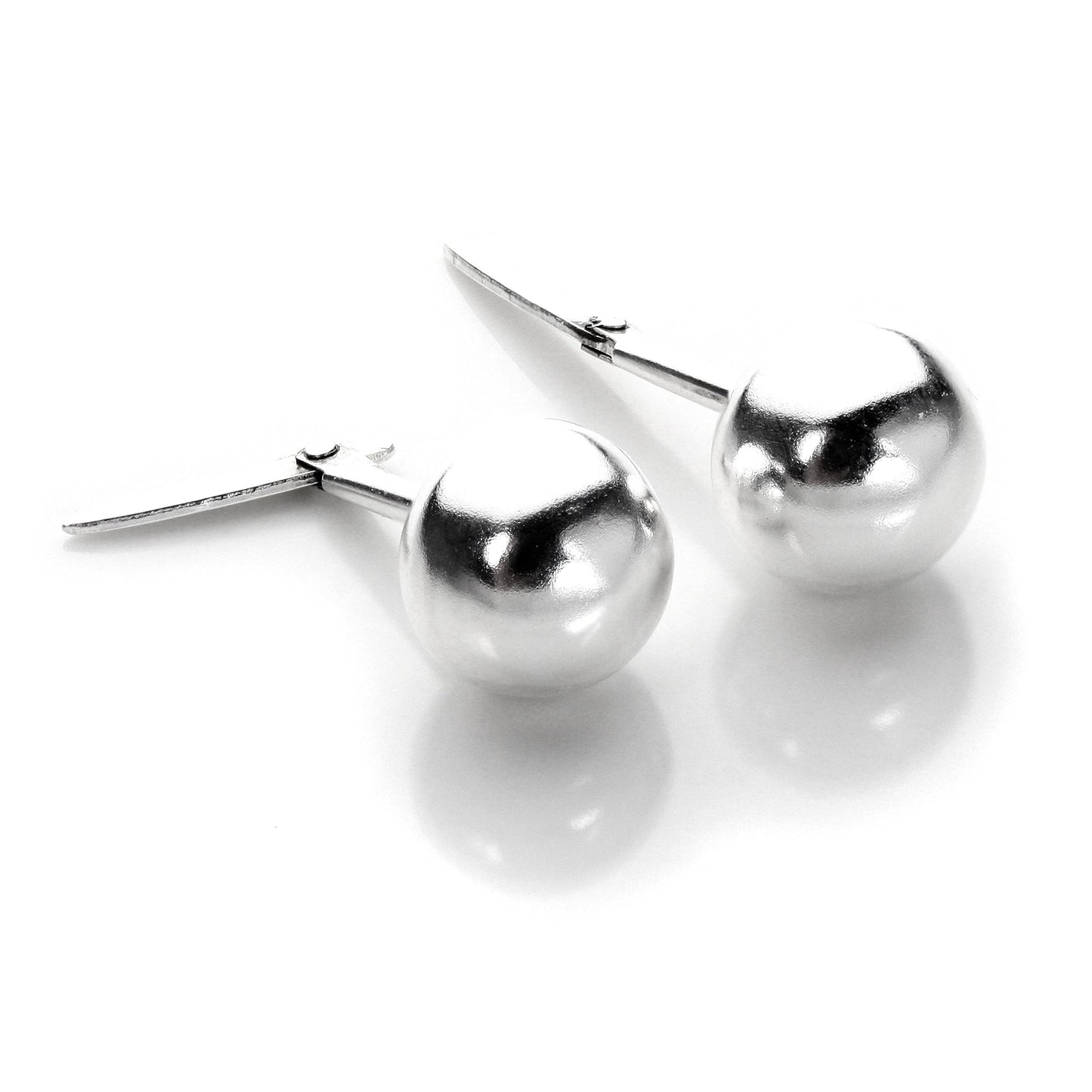 Sterling Silver Andralok Ball Stud Earrings 3mm - 6mm