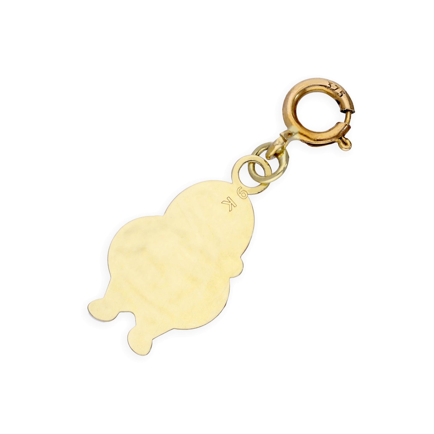 9ct Gold Santa Claus Clip on Charm