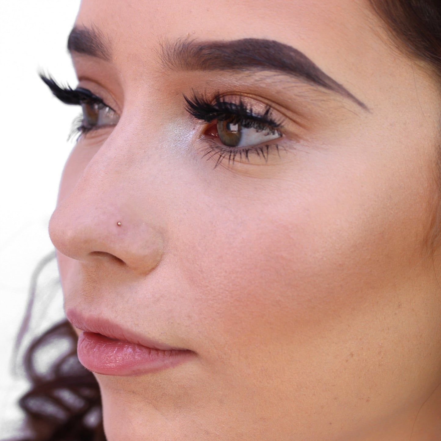 9ct Yellow Gold Ball Nose Stud