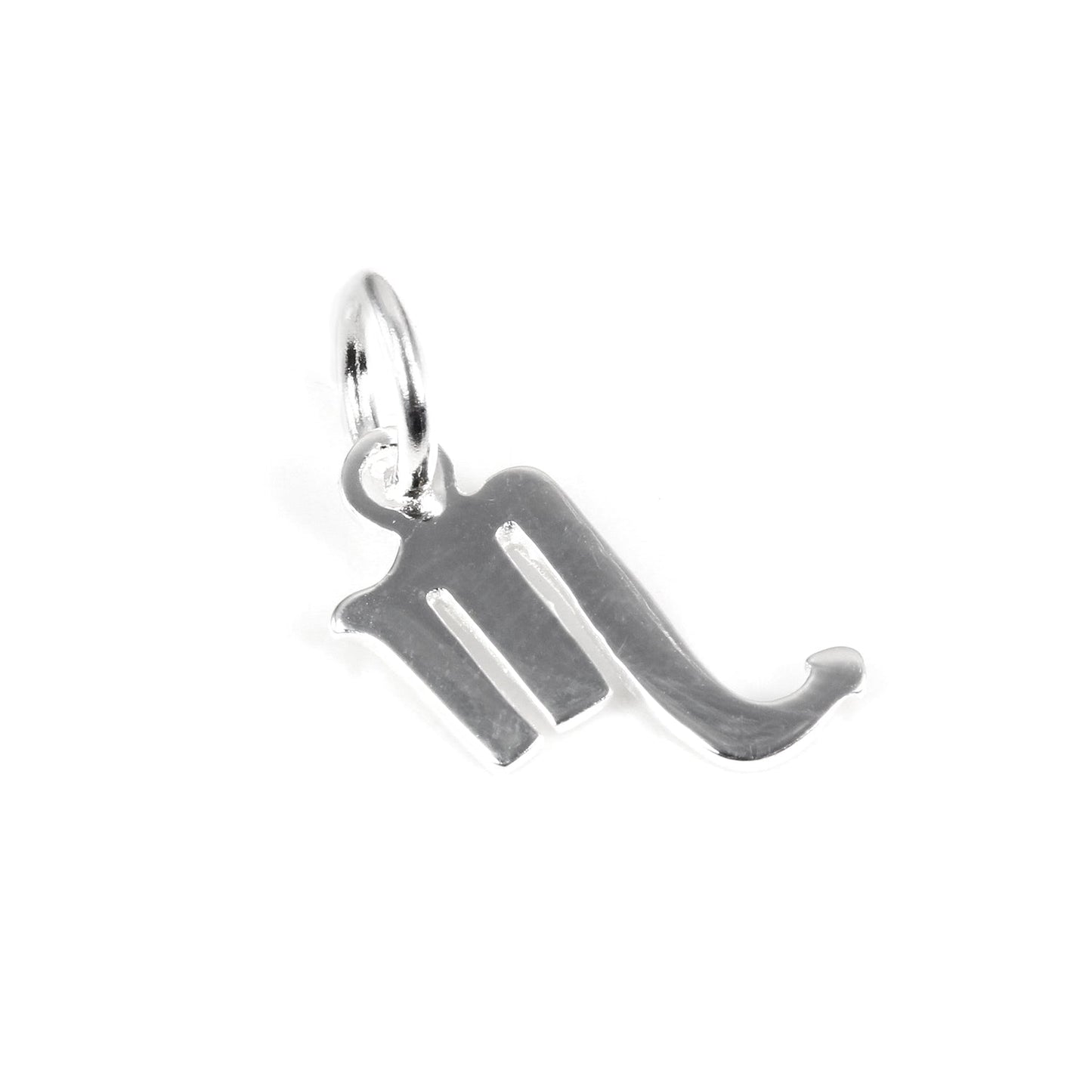 Small Sterling Silver 2D Signs of the Zodiac Symbol Charms