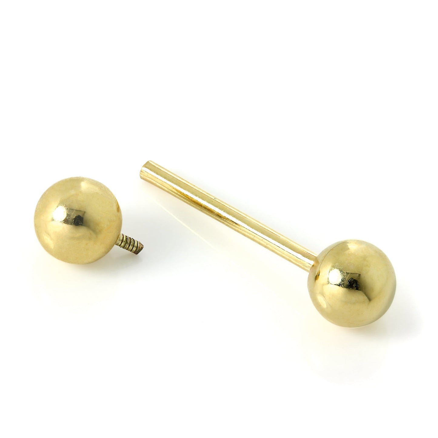 9ct Gold Body Piercing Barbell
