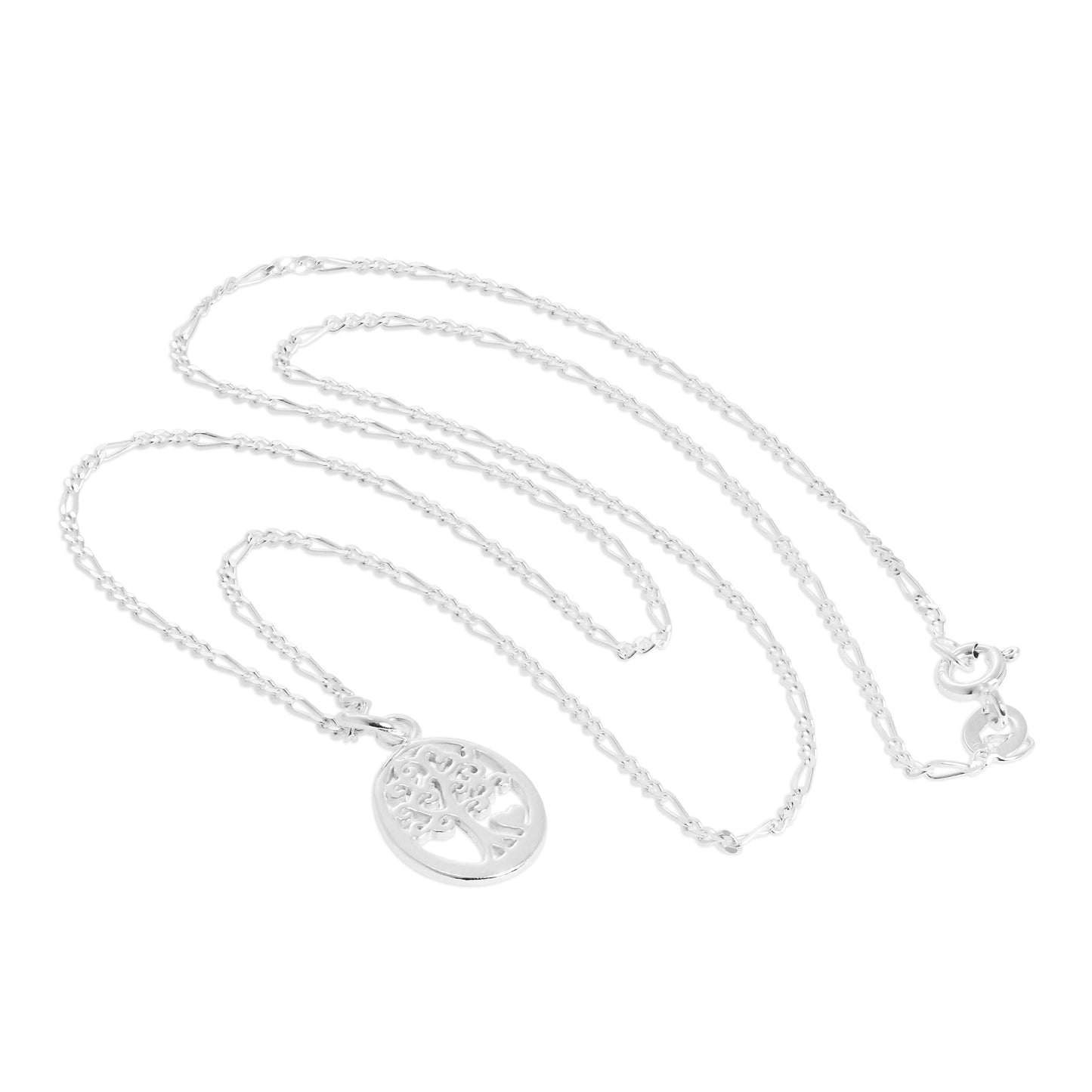 Sterling Silver Filigree Love Tree Charm