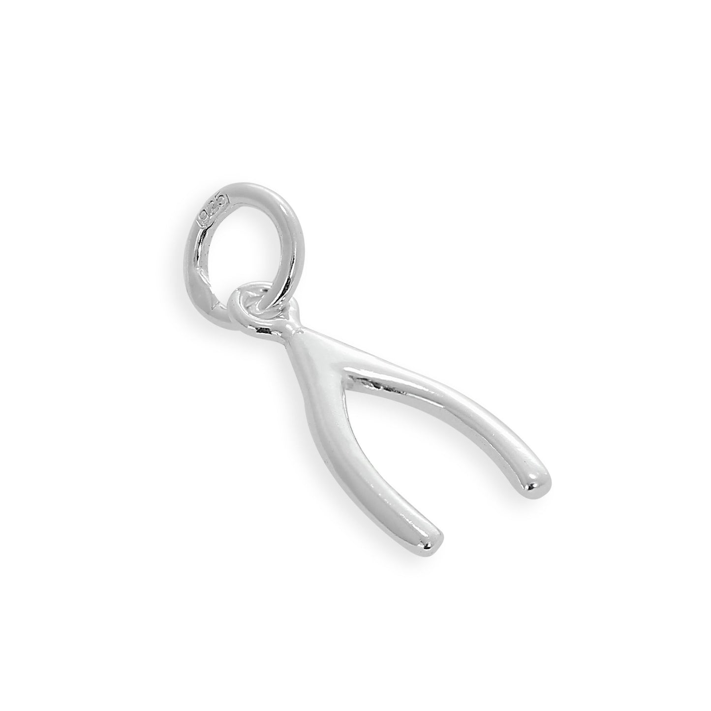 Sterling Silver Wishbone Charm