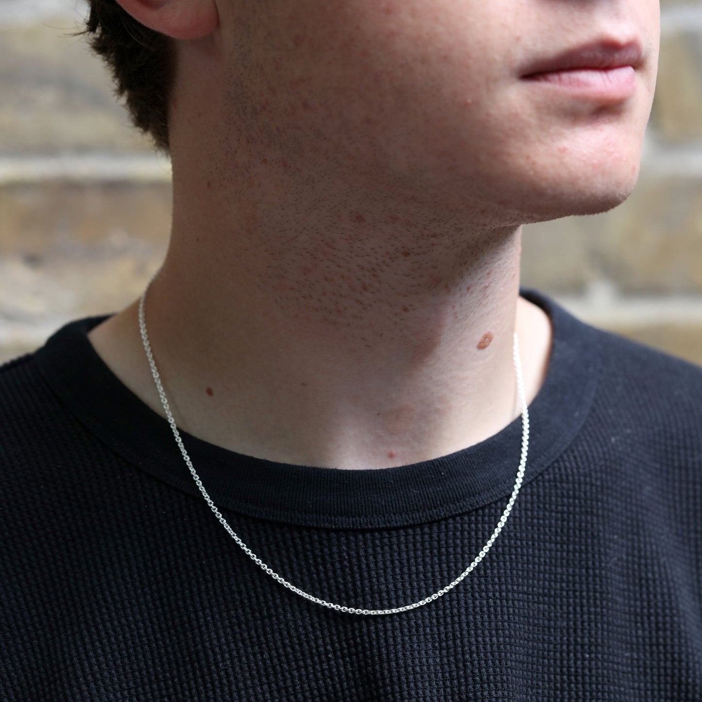 Sterling Silver 2mm Cable Chain 16 - 24 Inches