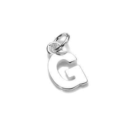 Sterling Silver Letter Charm