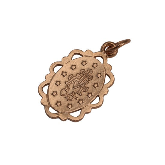 9ct Rose Gold Miraculous Medal