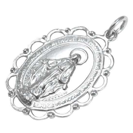 Sterling Silver Miraculous Medal