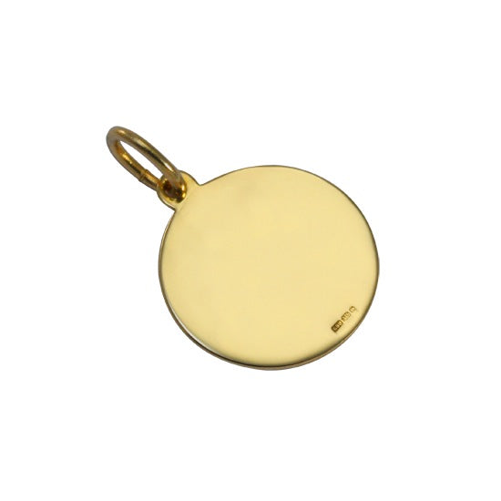 9ct Gold St Christopher Pendant