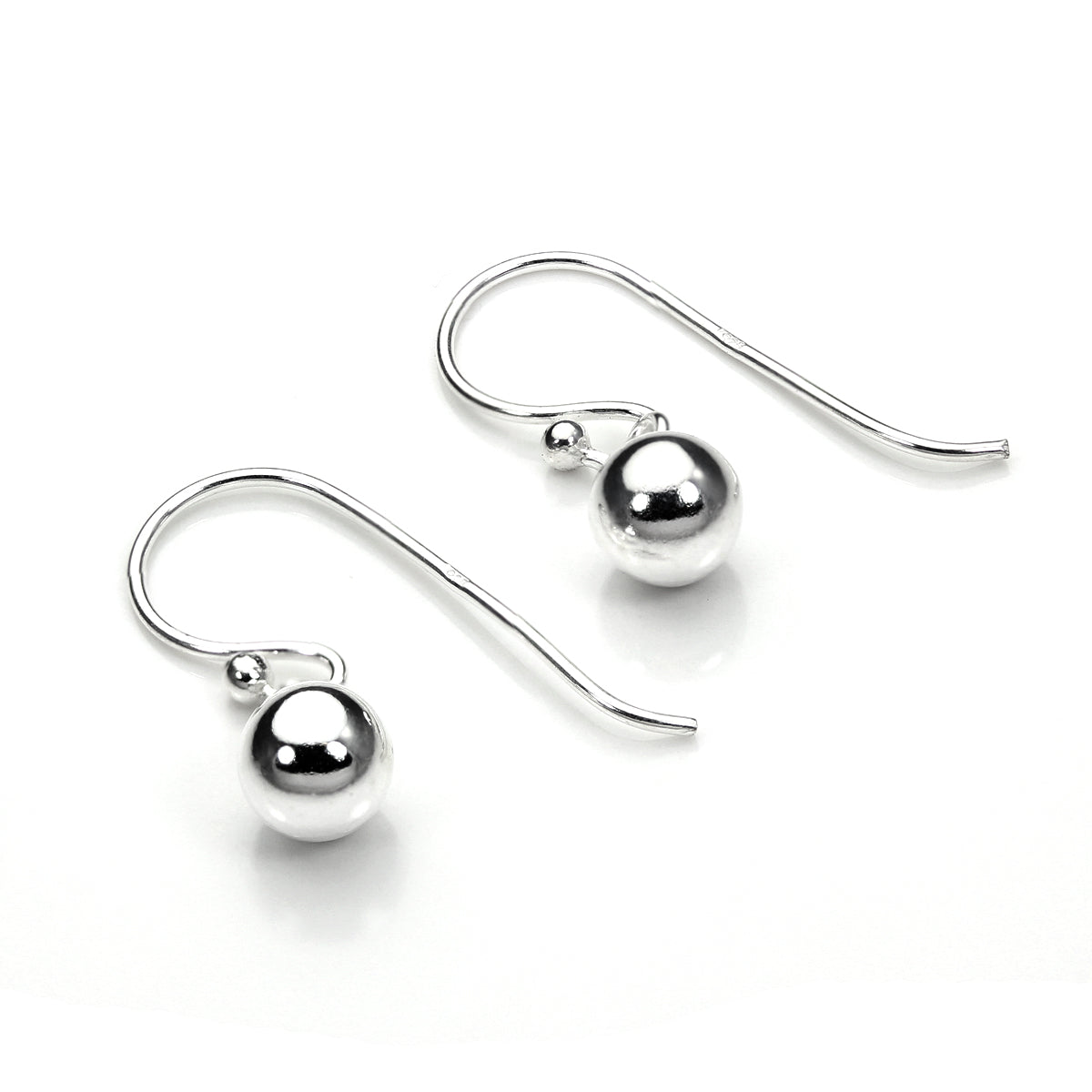 Sterling Silver 5mm Drop Earrings