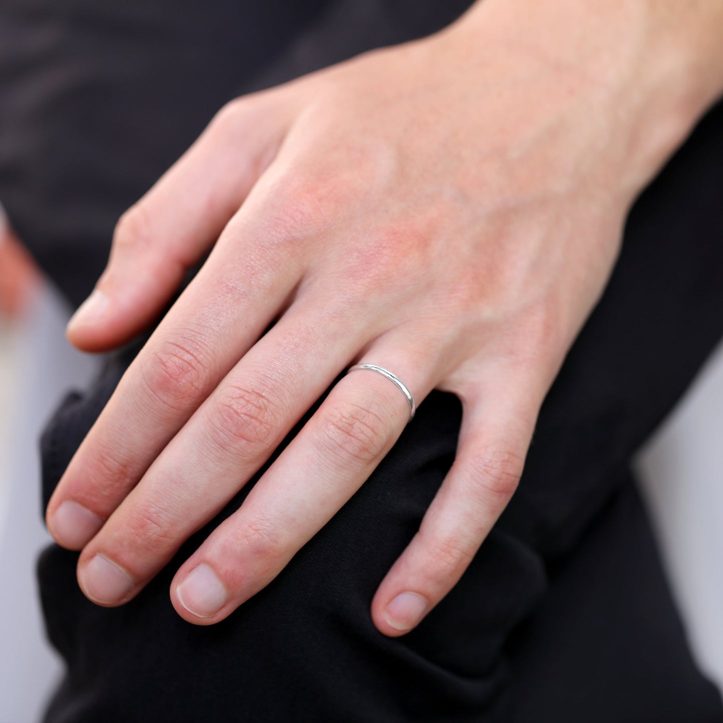 Sterling Silver 2mm Simple Wedding Band