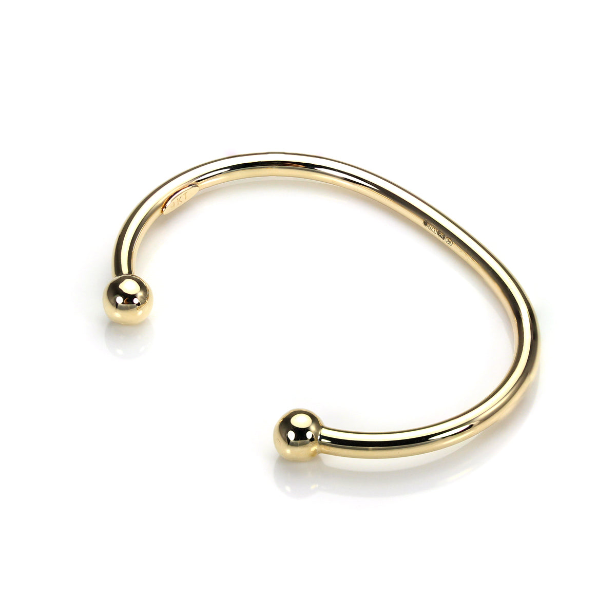 9ct Gold Baby Torque Bangle