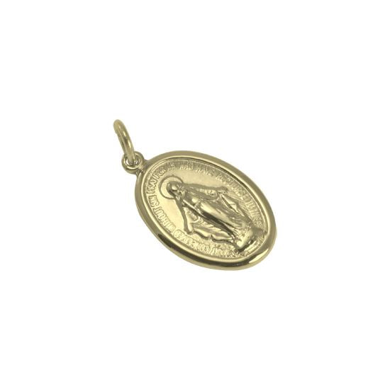 Gold Miraculous Medal - Polished or Matt