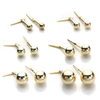 Andralok 9ct Yellow Gold Stud Earrings