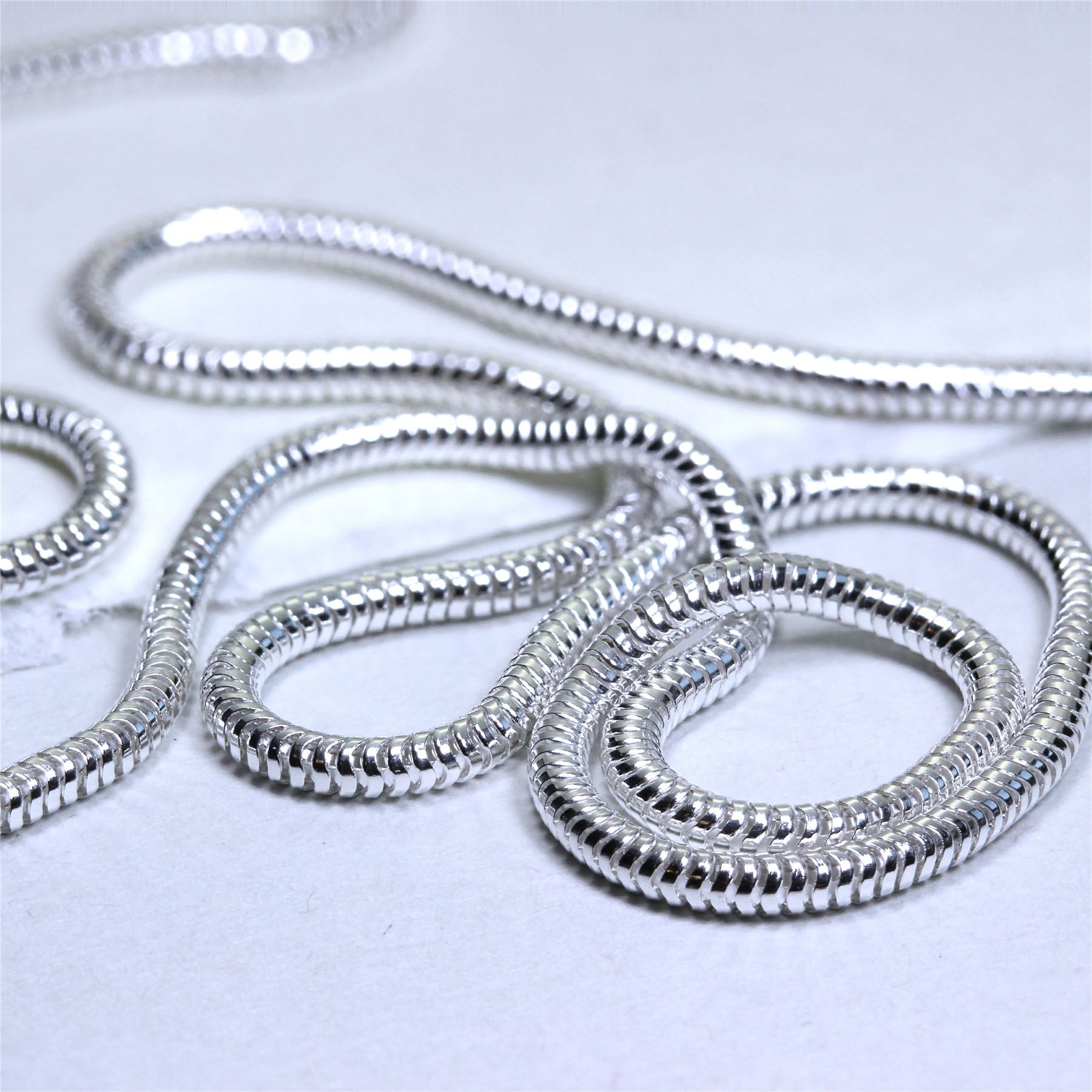 Sterling Silver Snake Chain or Bracelet