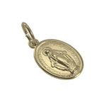 Gold St Mary Pendant - Polished or Matt