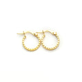 9ct Yellow Gold Hoop Earrings