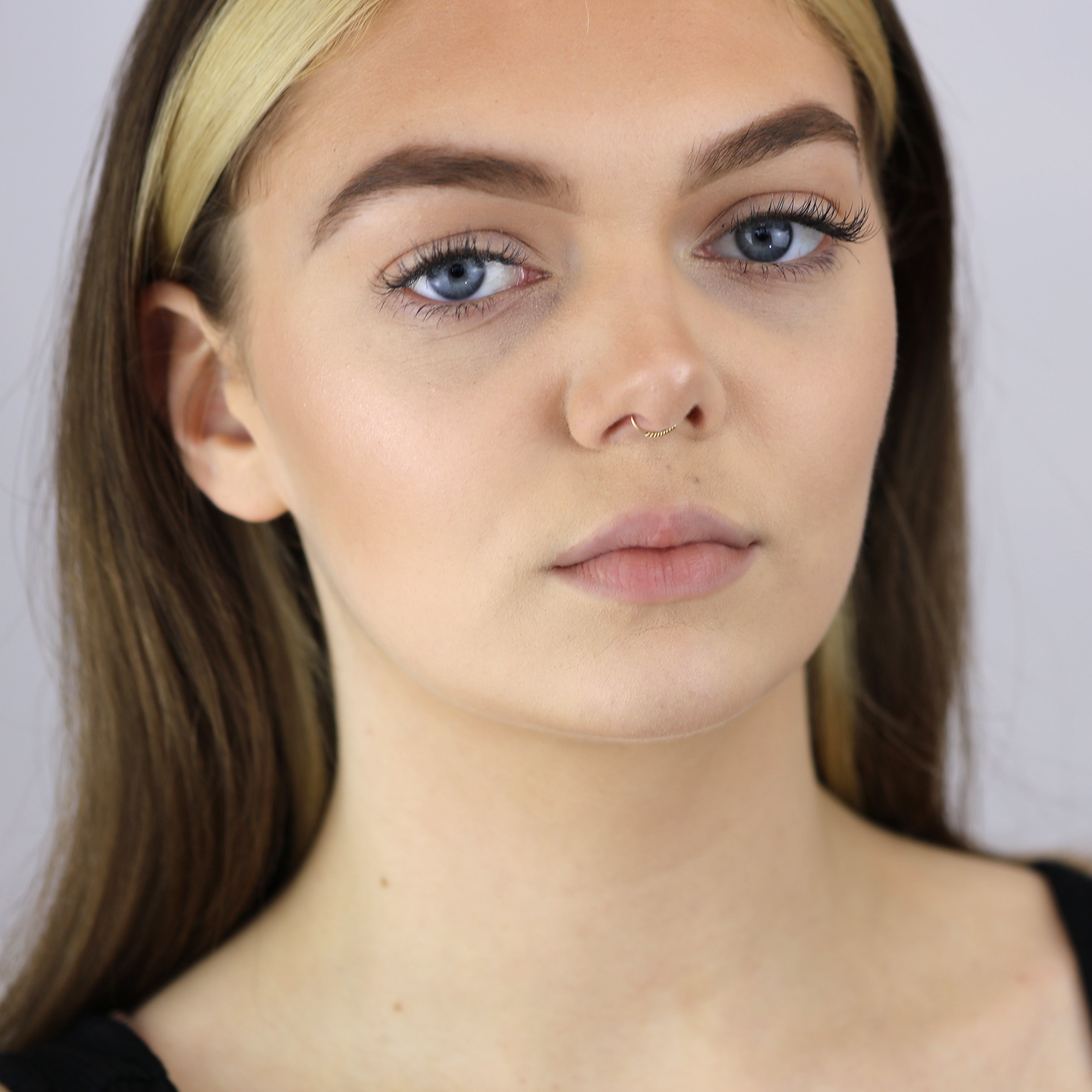 9ct Gold Spring 10mm Nose Ring