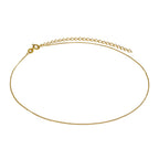 Gold Plated Sterling Silver Diamond Cut Curb Choker 12 Inch + 3 Inch Extender