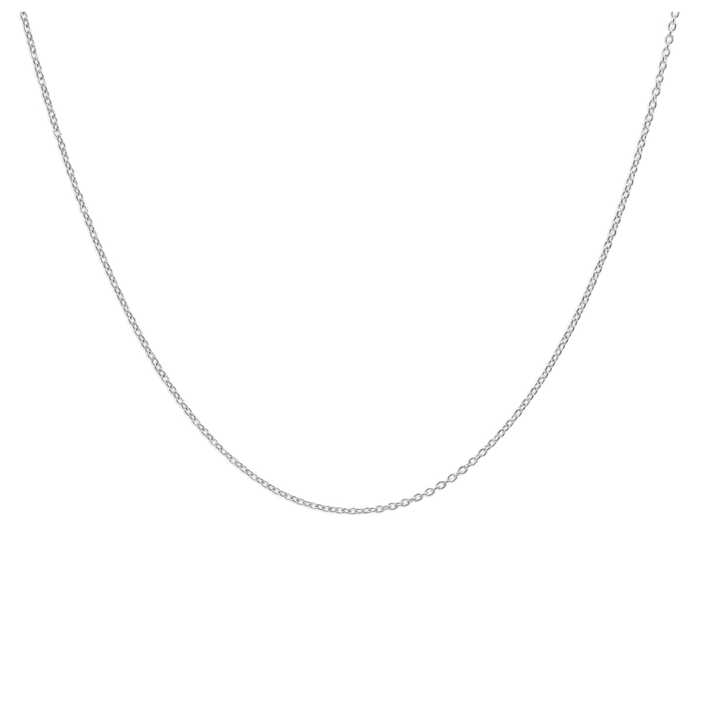 Sterling Silver Adjustable Slider Pendant Chain up to 24 Inches