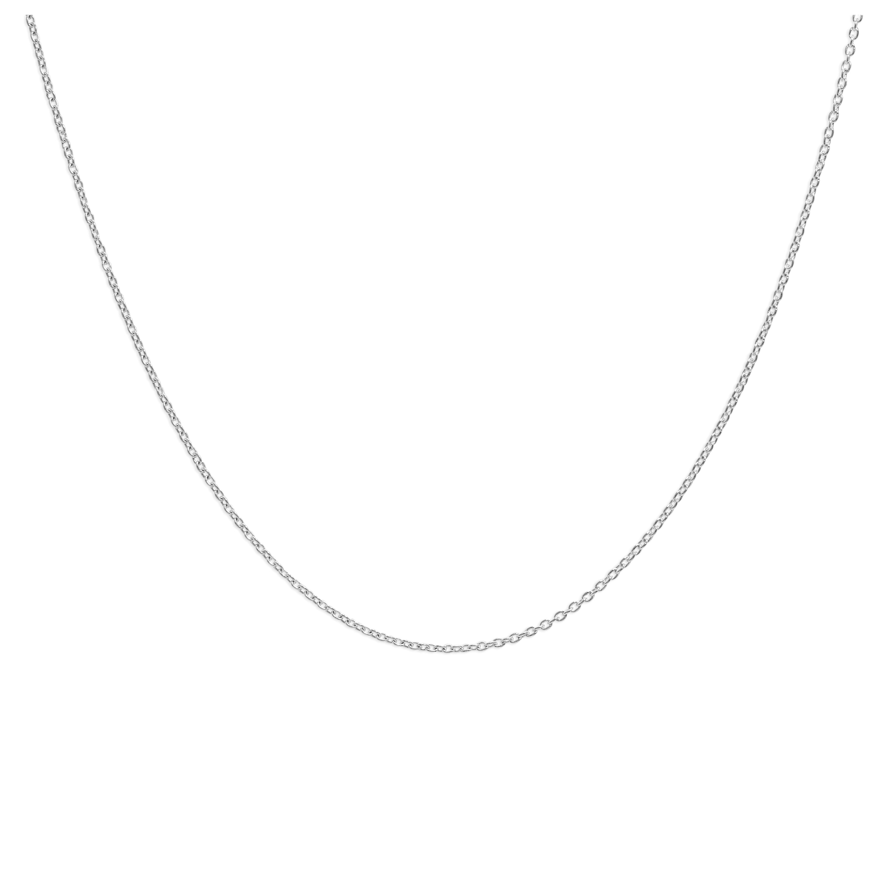 Sterling Silver Adjustable Slider Pendant Chain up to 24 Inches
