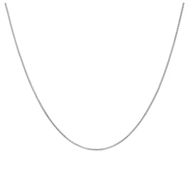 Sterling Silver Slider Clasp Box Chain any size up to 24 Inches