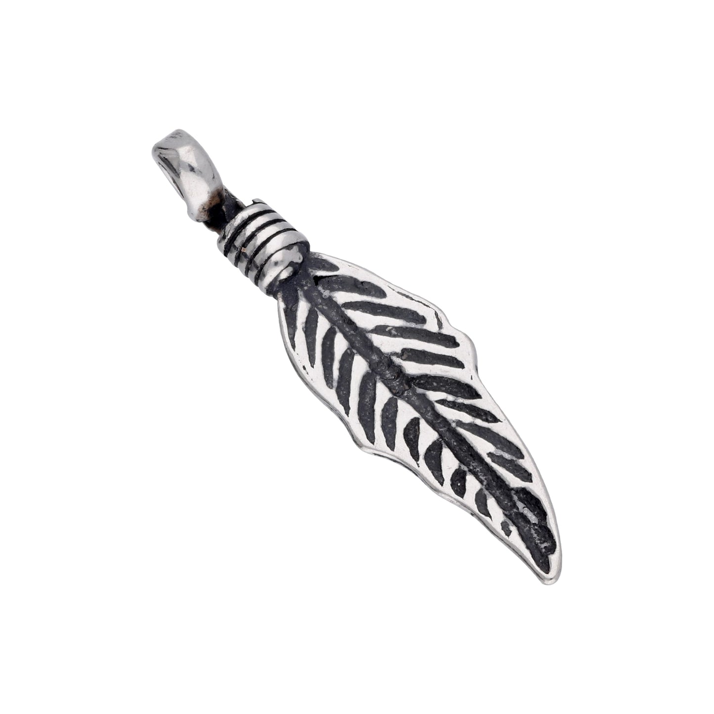 Sterling Silver Feather Charm