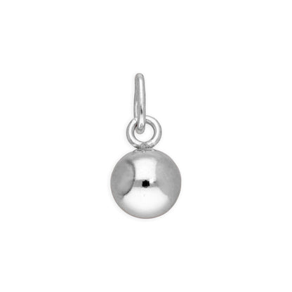 Sterling Silver 6mm Ball Charm