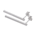 Sterling Silver Long Bar Stud Earrings