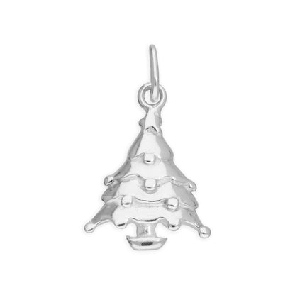 Sterling Silver Christmas Tree Charm