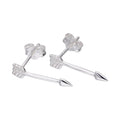 Sterling Silver Arrow Stud Earrings