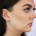 Sterling Silver Arrow Stud Earrings