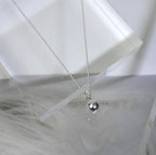 Sterling Silver Christmas Bauble Necklace - 14 - 22 Inches
