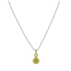 Gold Plated Sterling Silver Christmas Bauble Necklace - 14 - 22 Inches