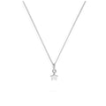 Sterling Silver Tiny Star Necklace 14 - 32 Inches