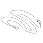 Sterling Silver Infinity Floating Necklace - 16 - 24 Inches