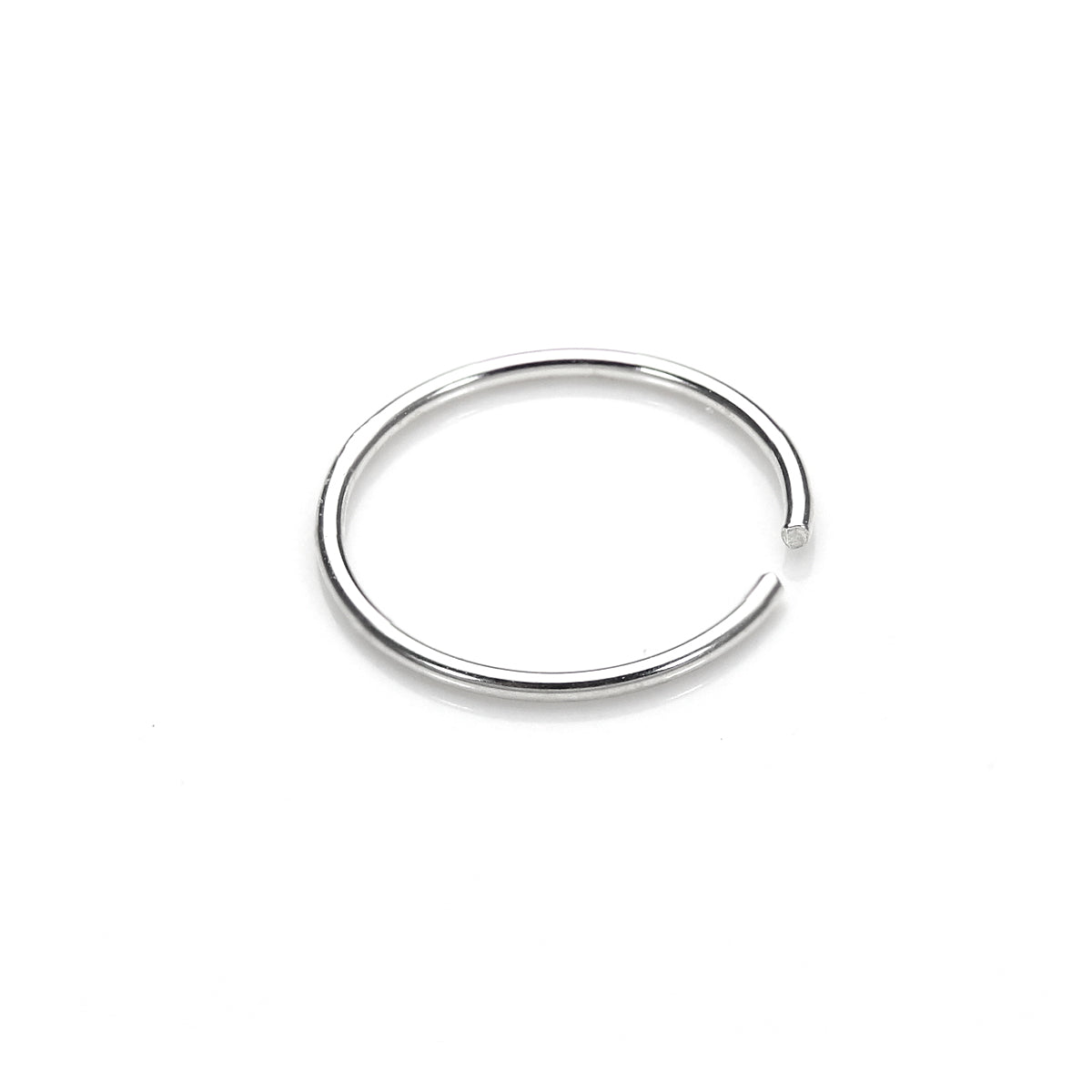 Sterling Silver 8mm Helix Ring Piercing