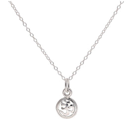 Sterling Silver Ohm Pendant Necklace 14 - 22 Inches