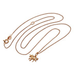 Tiny Rose Gold Plated Sterling Silver Unicorn Necklace 14-32 Inches