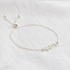 Personalised Sterling Silver Multi Language Name Bracelet