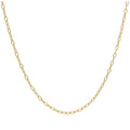 Gold Plated Sterling Silver Trace Chain 14 - 22 inches
