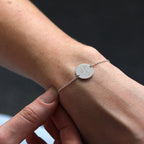 Personalised Sterling Silver Constellation Initial Bracelet