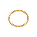 Gold Plated Sterling Silver Twisted Hoop 10mm 20Ga Nose Ring