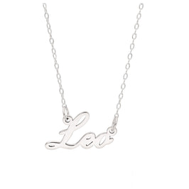 Sterling Silver Leo Star Sign 17 Inch Necklace