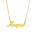 Bespoke Gold Plated Sterling Silver Scorpio Star Sign 17 Inches Necklace