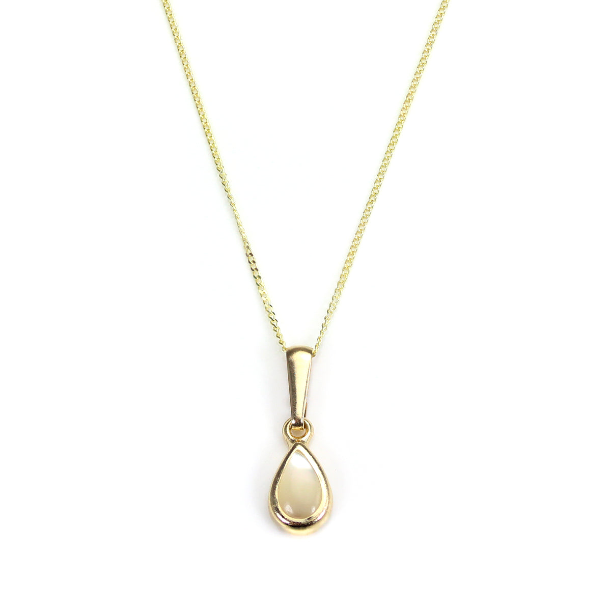 9ct Gold Opal Gemstone October Birthstone Pendant