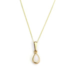 9ct Gold Pearl June Birthstone Pendant