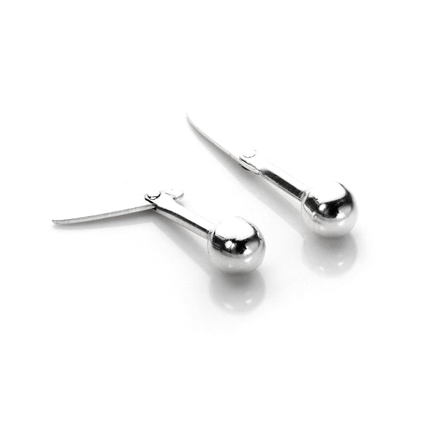 Sterling Silver Andralok Ball Stud Earrings 3mm - 6mm
