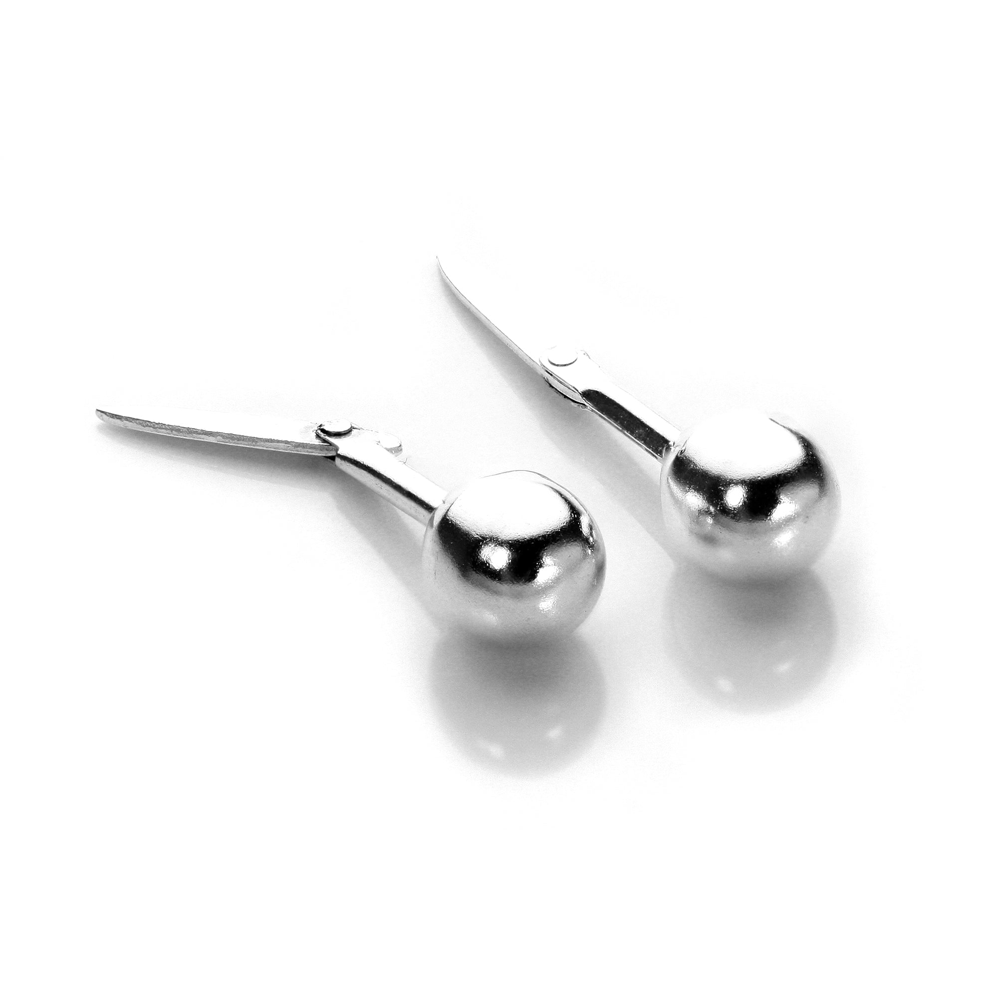 Sterling Silver Andralok Ball Stud Earrings 3mm - 6mm